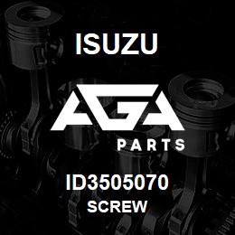 ID3505070 Isuzu SCREW | AGA Parts