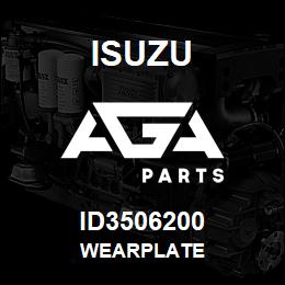 ID3506200 Isuzu WEARPLATE | AGA Parts