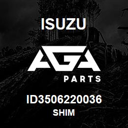 ID3506220036 Isuzu SHIM | AGA Parts