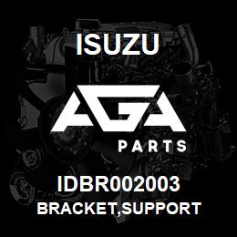 IDBR002003 Isuzu BRACKET,SUPPORT | AGA Parts