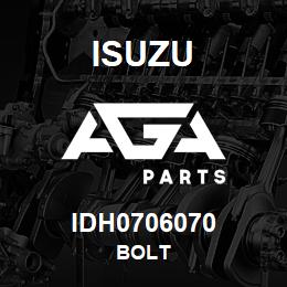 IDH0706070 Isuzu BOLT | AGA Parts