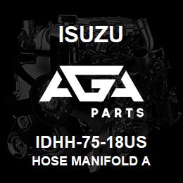 IDHH-75-18US Isuzu Hose Manifold A | AGA Parts