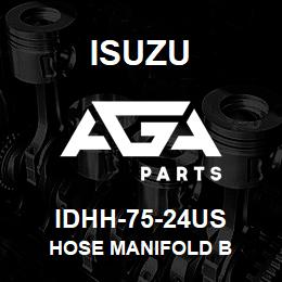 IDHH-75-24US Isuzu Hose Manifold B | AGA Parts