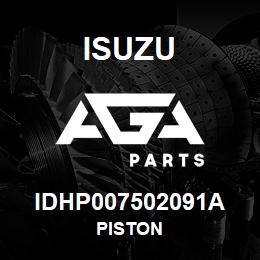 IDHP007502091A Isuzu PISTON | AGA Parts