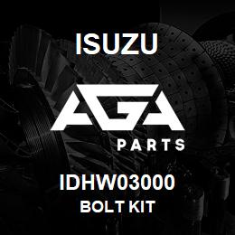 IDHW03000 Isuzu BOLT KIT | AGA Parts