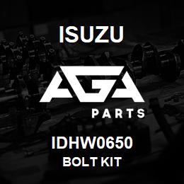IDHW0650 Isuzu BOLT KIT | AGA Parts