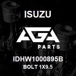 IDHW1000895B Isuzu BOLT 1X9.5 | AGA Parts