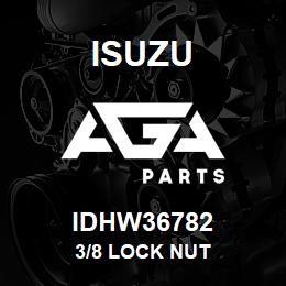 IDHW36782 Isuzu 3/8 LOCK NUT | AGA Parts