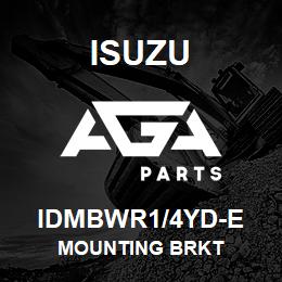 IDMBWR1/4YD-E Isuzu MOUNTING BRKT | AGA Parts