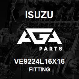 VE9224L16X16 Isuzu FITTING | AGA Parts