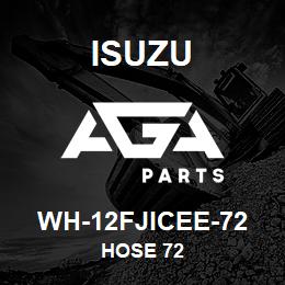 WH-12FJICEE-72 Isuzu hose 72 | AGA Parts