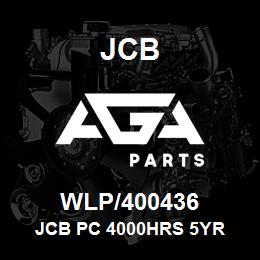 WLP/400436 JCB JCB PC 4000HRS 5YR | AGA Parts