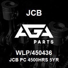 WLP/450436 JCB JCB PC 4500HRS 5YR | AGA Parts