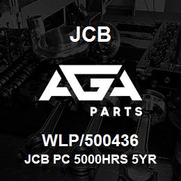 WLP/500436 JCB JCB PC 5000HRS 5YR | AGA Parts