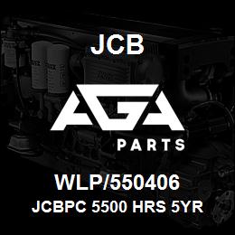 WLP/550406 JCB JCBPC 5500 HRS 5YR | AGA Parts