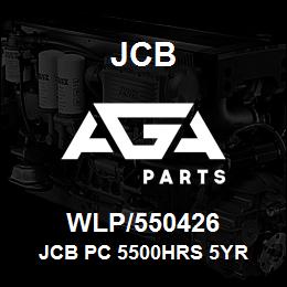 WLP/550426 JCB JCB PC 5500HRS 5YR | AGA Parts