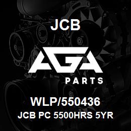 WLP/550436 JCB JCB PC 5500HRS 5YR | AGA Parts