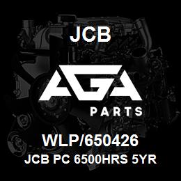 WLP/650426 JCB JCB PC 6500HRS 5YR | AGA Parts