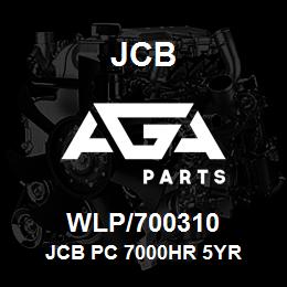 WLP/700310 JCB JCB PC 7000HR 5YR | AGA Parts