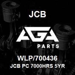 WLP/700436 JCB JCB PC 7000HRS 5YR | AGA Parts