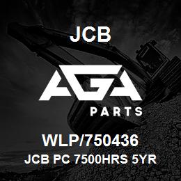 WLP/750436 JCB JCB PC 7500HRS 5YR | AGA Parts