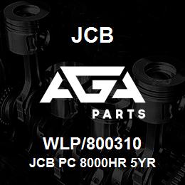 WLP/800310 JCB JCB PC 8000HR 5YR | AGA Parts