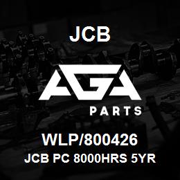 WLP/800426 JCB JCB PC 8000HRS 5YR | AGA Parts