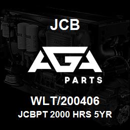 WLT/200406 JCB JCBPT 2000 HRS 5YR | AGA Parts