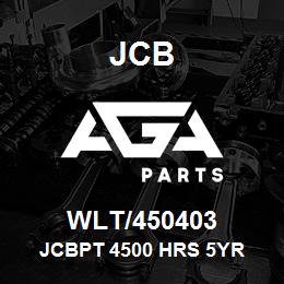 WLT/450403 JCB JCBPT 4500 HRS 5YR | AGA Parts