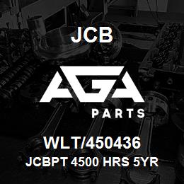 WLT/450436 JCB JCBPT 4500 HRS 5YR | AGA Parts