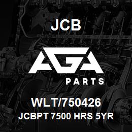 WLT/750426 JCB JCBPT 7500 HRS 5YR | AGA Parts