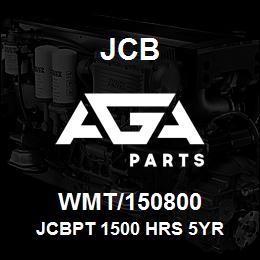 WMT/150800 JCB JCBPT 1500 HRS 5YR | AGA Parts