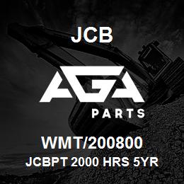 WMT/200800 JCB JCBPT 2000 HRS 5YR | AGA Parts