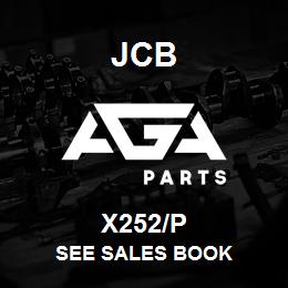 X252/P JCB SEE SALES BOOK | AGA Parts