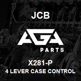 X281-P JCB 4 Lever Case Controls 215 | AGA Parts