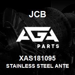 XAS181095 JCB Stainless Steel Antenna W | AGA Parts