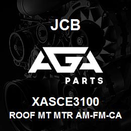 XASCE3100 JCB Roof Mt Mtr Am-Fm-Cass W/ | AGA Parts