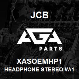 XASOEMHP1 JCB Headphone Stereo W/1/4 | AGA Parts