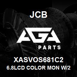 XASVOS681C2 JCB 6.8Lcd Color Mon W/2 Cam | AGA Parts