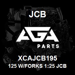 XCAJCB195 JCB 125 W/Forks 1:25 Jcb 535 | AGA Parts