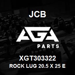 XGT303322 JCB Rock Lug 20.5 X 25 E/L3 1 | AGA Parts