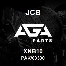 XNB10 JCB PAK/03330 | AGA Parts