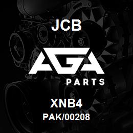 XNB4 JCB PAK/00208 | AGA Parts