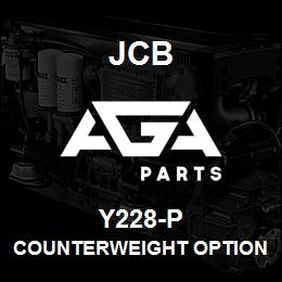 Y228-P JCB Counterweight Option 580 | AGA Parts