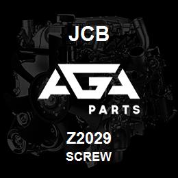 Z2029 JCB SCREW | AGA Parts