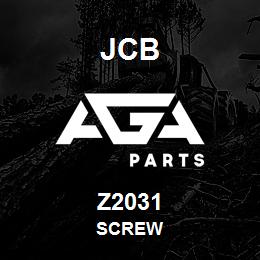 Z2031 JCB SCREW | AGA Parts