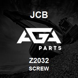 Z2032 JCB SCREW | AGA Parts