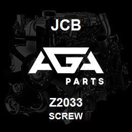 Z2033 JCB SCREW | AGA Parts