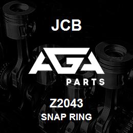 Z2043 JCB Snap Ring | AGA Parts