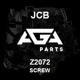 Z2072 JCB SCREW | AGA Parts